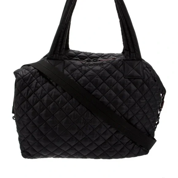 MZ Wallace Weekender Shoulder Bag - Quilted Black